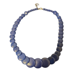 colar círculos (azul, branco ou colorido)