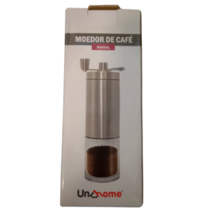 moedor desmontável de café manual inox com ajuste e regulagem