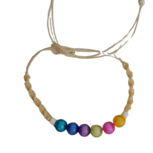 pulseira colorida