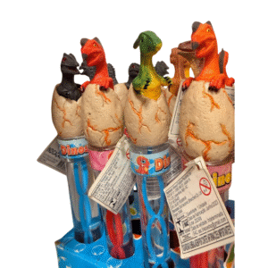 dino bolas de sabão