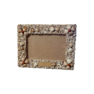 porta retrato de areia