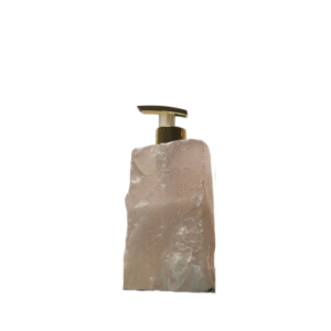 saboneteira quartzo rosa