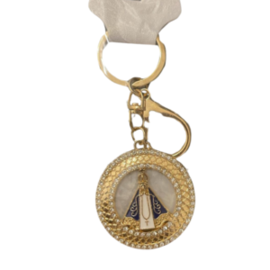 chaveiro aparecida dourado