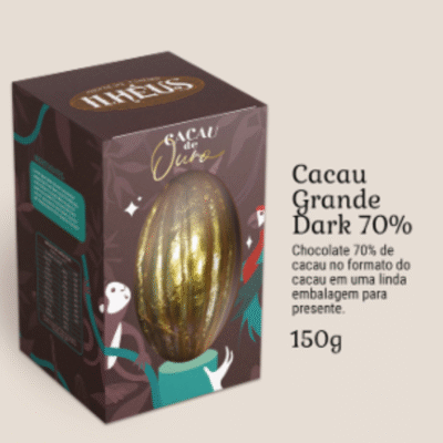 cacau de ouro grande - chocolate 70%