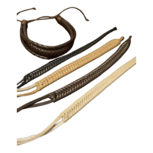 pulseira de couro
