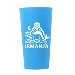 copo monocromático 450ml - iemanjá