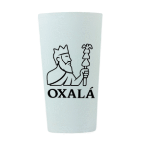 copo monocromático 450ml - oxalá