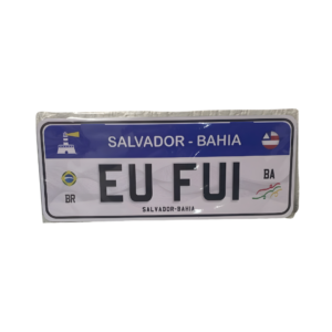 placa veículo grande